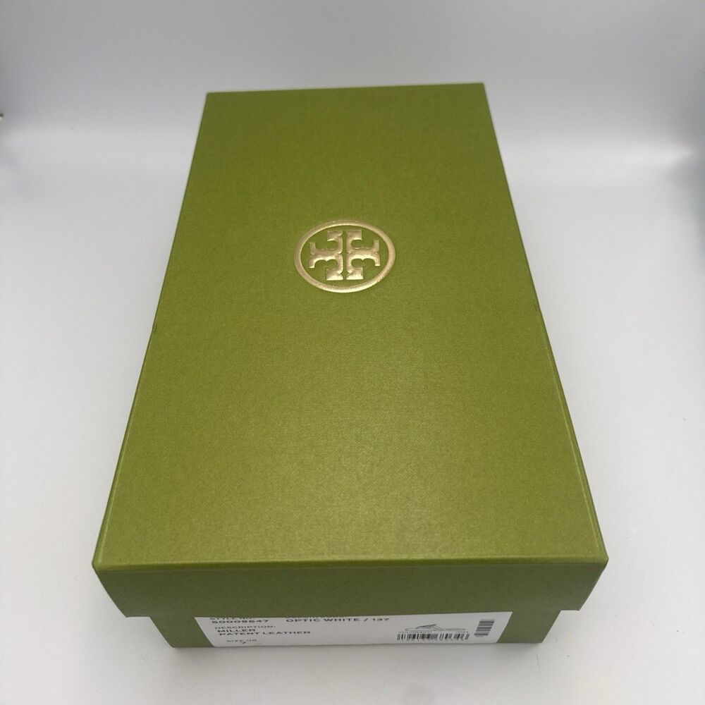 Tory Burch Green Gift Shoes Box 12X7X4.5”